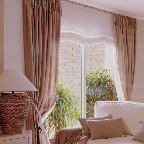 Doble cortina/Paqueto